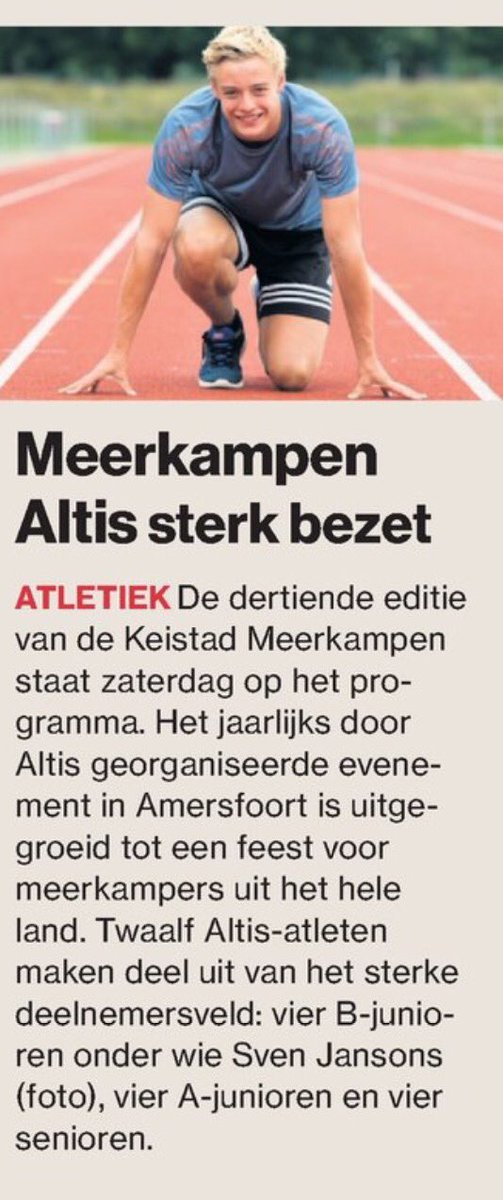 Keistadmeerkamp's tweet photo. Strak gazon. Goede baan. Bescherming tegen zon. Enthousiaste organisatie. Kom maar op met die prestaties! #km2017 https://t.co/465RcBSfMu