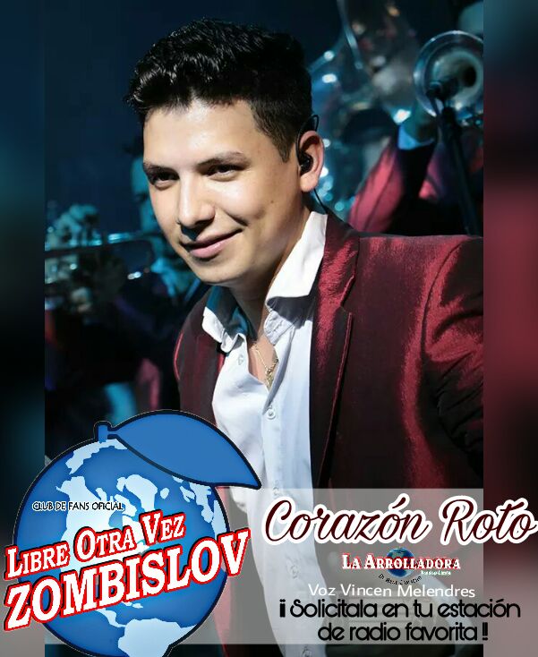 annie_Ramos26's tweet photo. SOLICITA en tu estación de Radio favorita el nuevo sencillo de La @Arrolladora 
"CORAZÓN ROTO" 💔
En Voz de @vincenelnino 
#ZombisLOV 🍋💚 https://t.co/bf7dBx0HtK