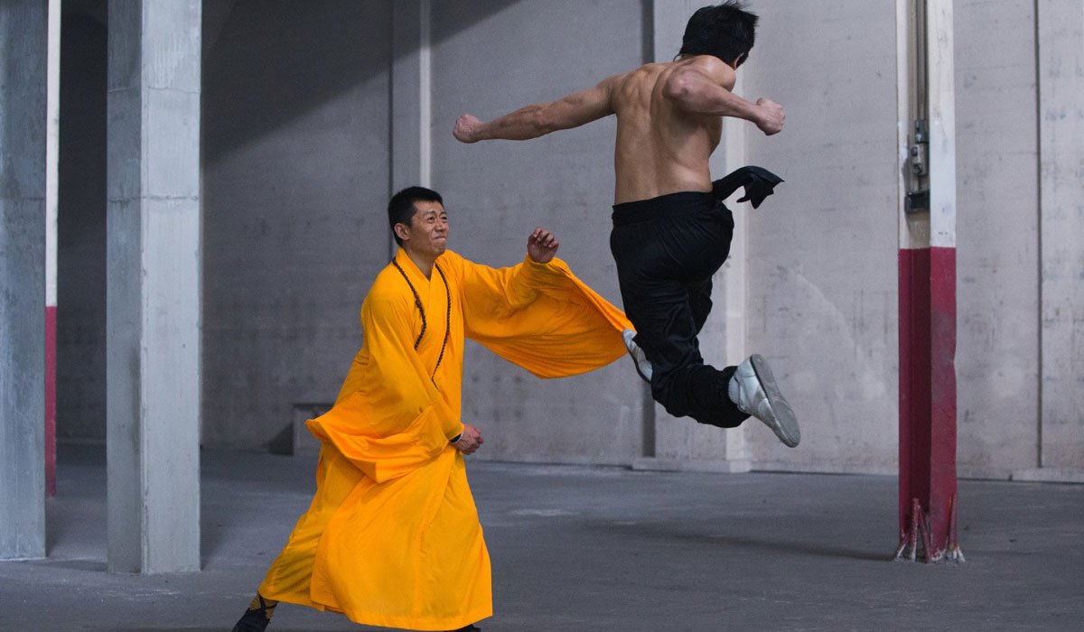 While you'd be better off watching one of Bruce Lee's films, BIRTH OF THE DRAGON does have some great action. ow.ly/9TNY30eFggG