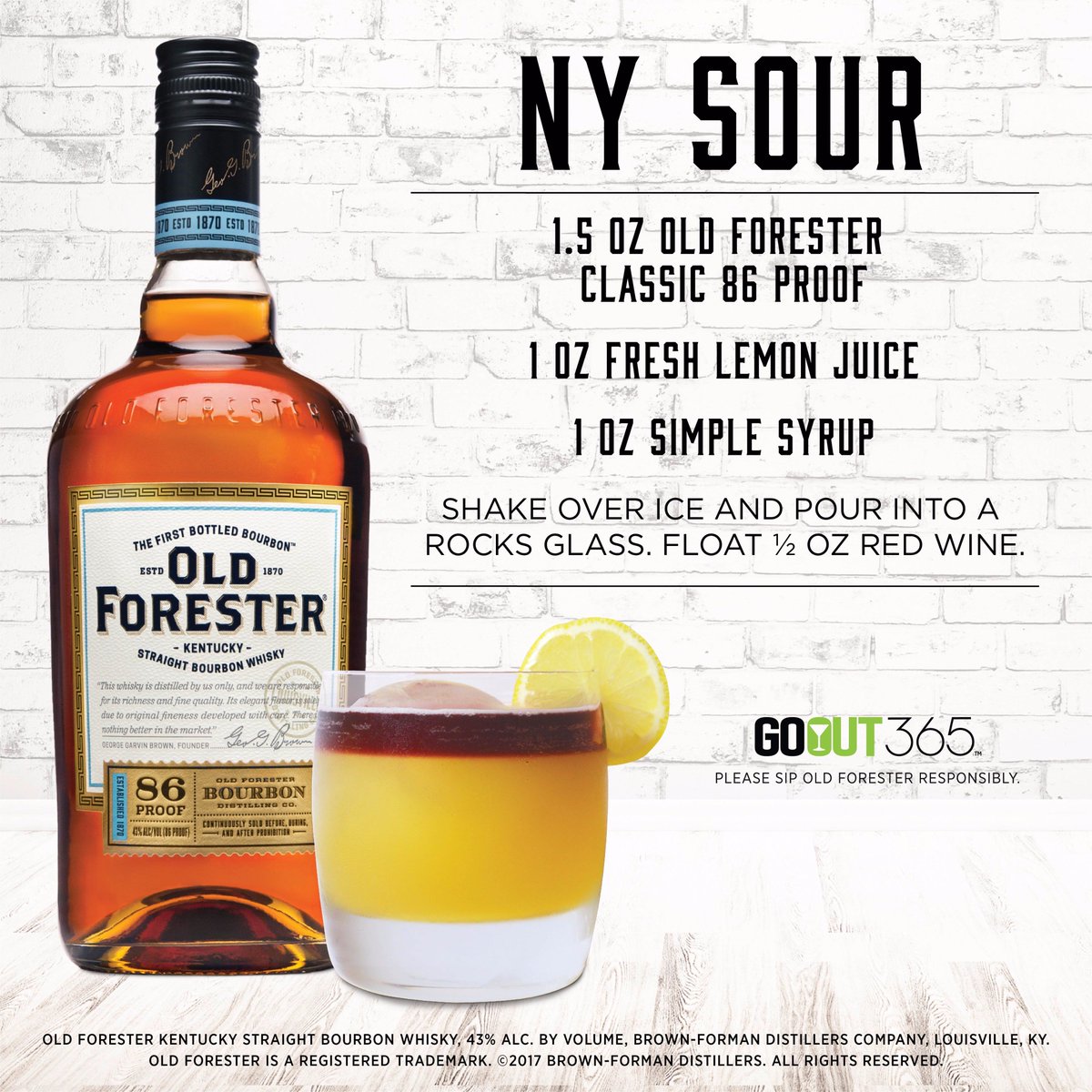 GoOut365DFW's tweet photo. Float your way into the weekend & celebrate #NationalWhiskeySourDay with this fresh twist on an old classic! #NYSour #WineFloat @oldforester https://t.co/G3cVVPsTwx