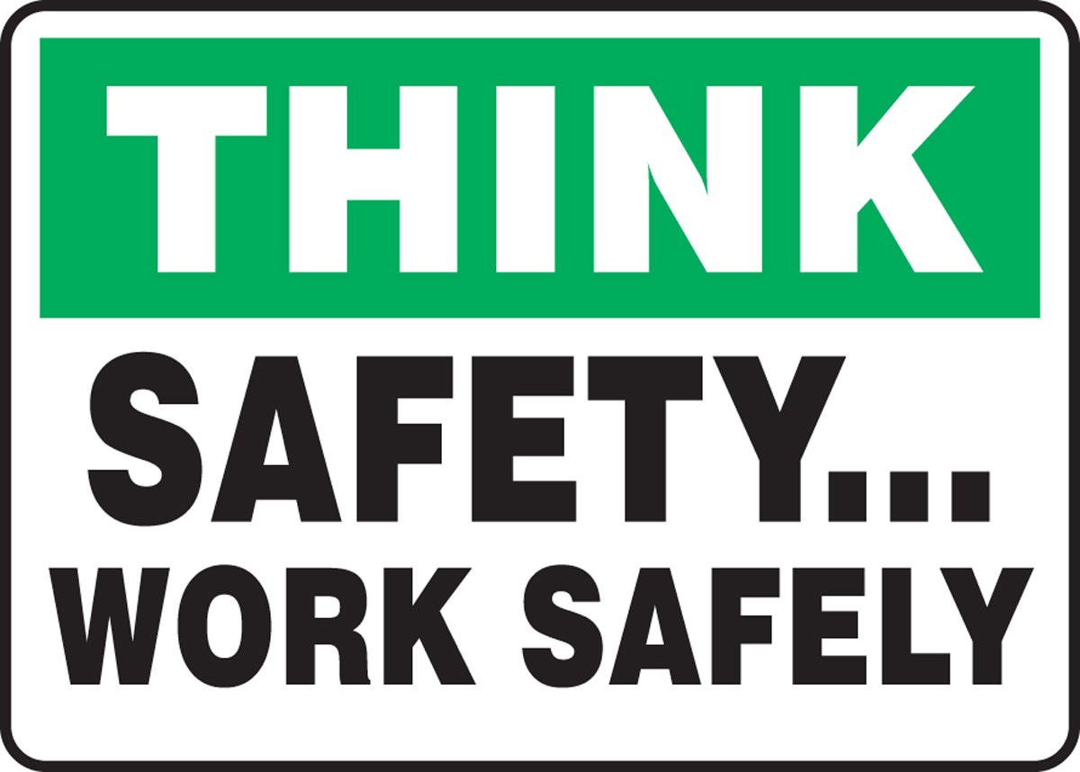 1firstaid's tweet photo. Think Safety... Work Safely each and every day! #safetyfirst #firstaidandsafetyonline https://t.co/iauF9z8tJn