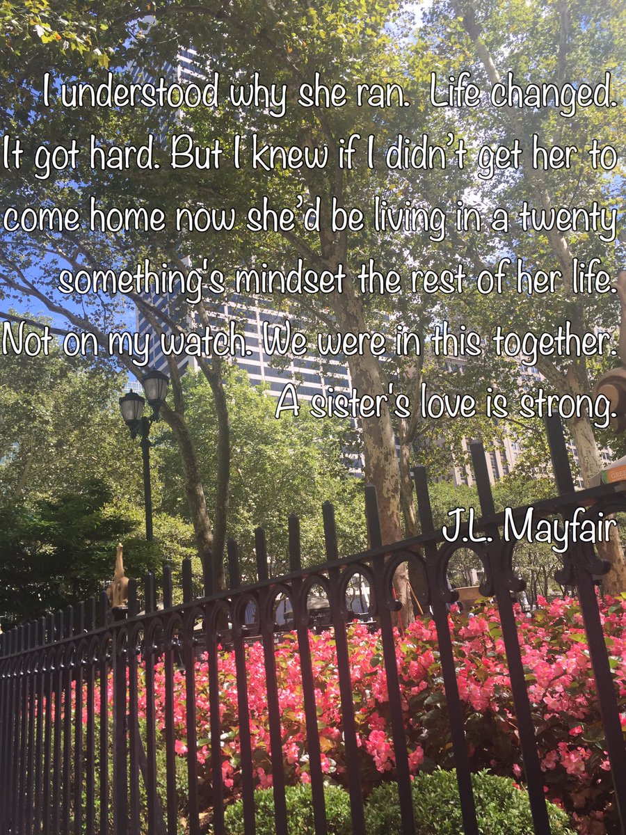 JL_Minio's tweet photo. We were in this together. A sister's love is strong. @WordsByBradley
#intertwinedview #writing #sisters #read https://t.co/JdzUKSypql