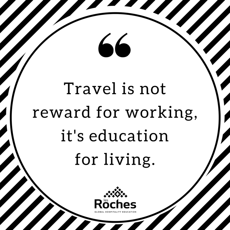 LesRochesNews's tweet photo. #QuoteOfTheWeek: "Travel is not reward for working, it's education for living." https://t.co/1NSpv6mco2