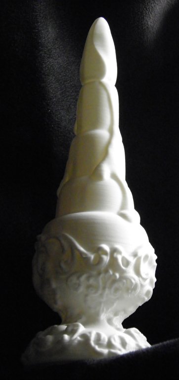 Nymuh's tweet photo. Totem bougie - #3dprint fini en plus de 8H - réalisé avec la #microdelta de @emotiontech 🤣#madeinFrance #artisanat
#sculpting with #ZBrush https://t.co/WavwmAzJKu