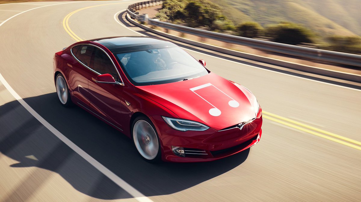 TechCrunch's tweet photo. Tesla streaming music service hinted at in recent software update https://t.co/GvHMvpG6Rr by @etherington https://t.co/SOw4Hk7dpo