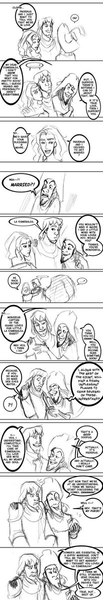 "Warning the captain of what I WILL do if he makes @LaEsmeraIda weep, even once."