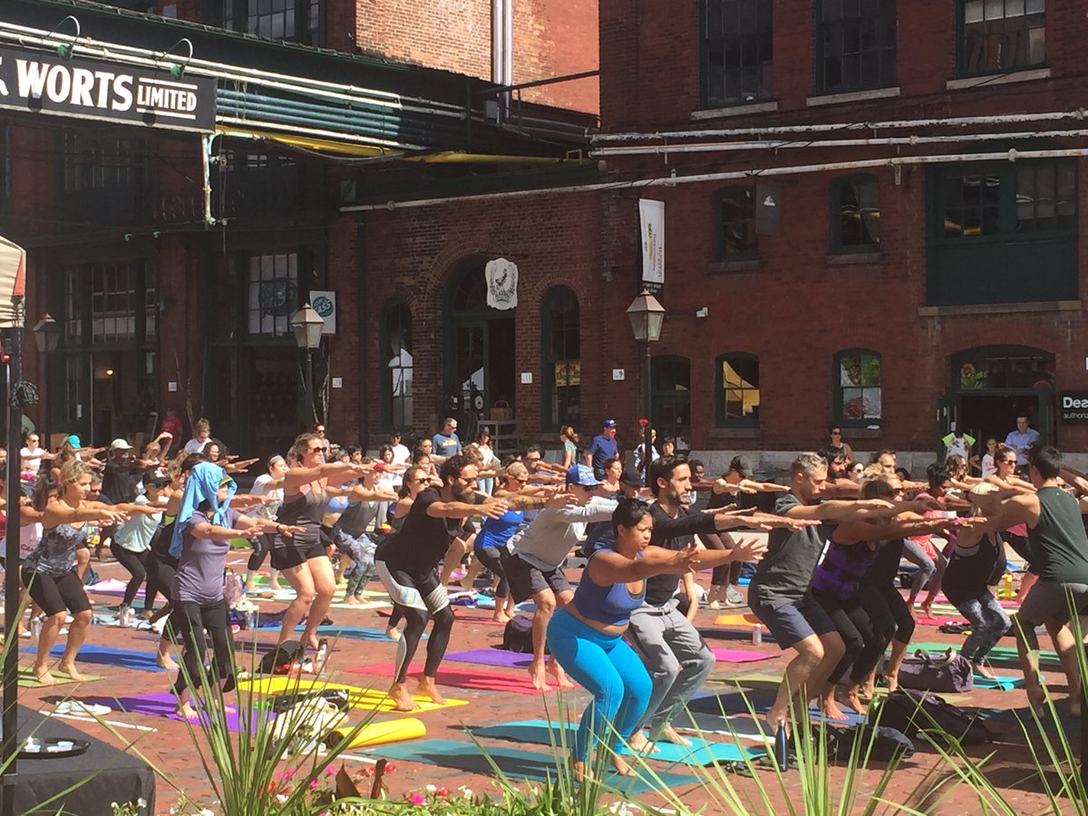 #FITFORFALL2017 SUNDAY, SEPT. 10. Check out the class sked, download a waiver at omto.ca and you're good to go!