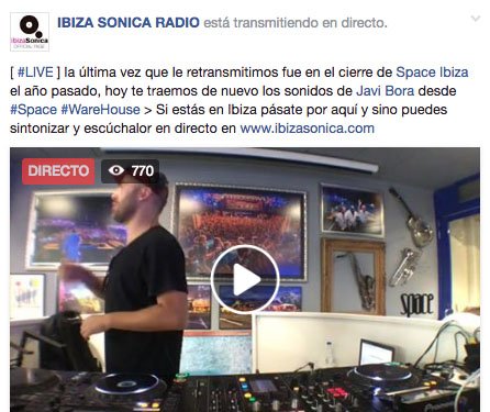 ibizasonica's tweet photo. The last time we broadcasted @JaviBoraMusic was at @SpaceIbiza closing Now listen to him #live from #SpaceWareHouse https://t.co/Brlrv9CKhA https://t.co/VtQ6CXoKLl