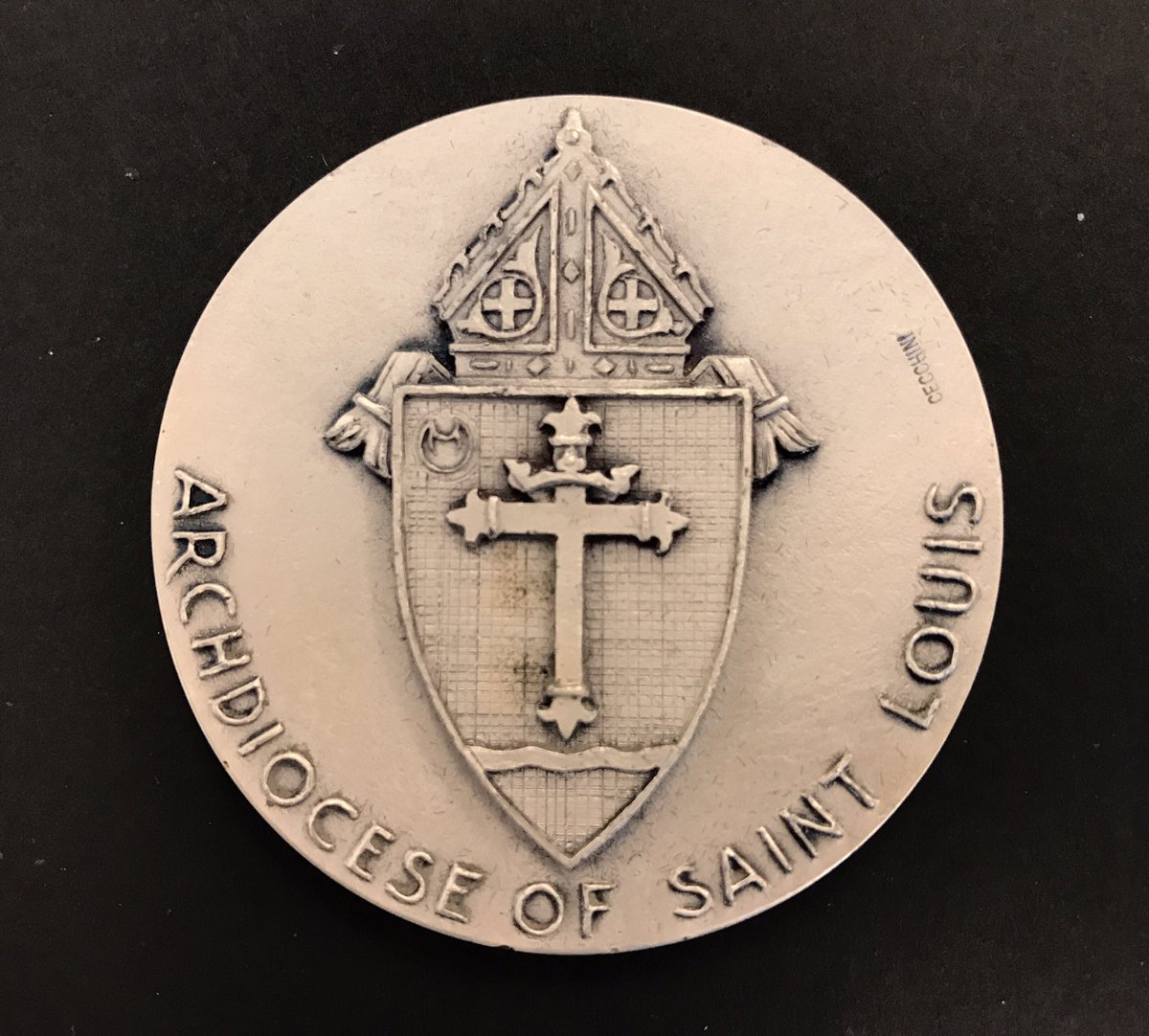 fair_eric's tweet photo. It's the feast day of our patron saint here in @archstl! #SaintLouis, pray for us! #KingLouisIX #CatholicStL https://t.co/OO8rK7JP1R