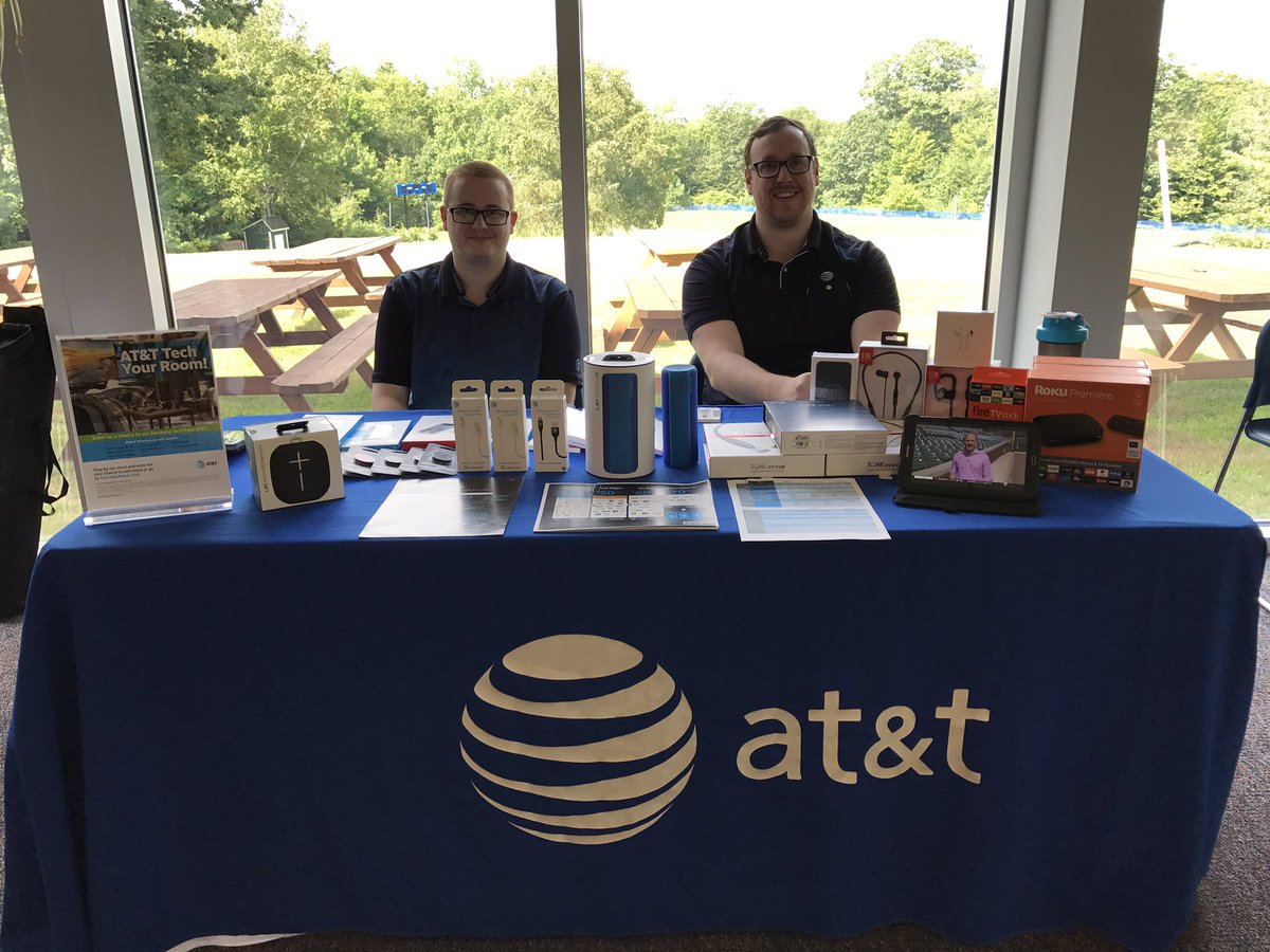 Brunswick and Windham representing at the St Joseph's College student orientation!