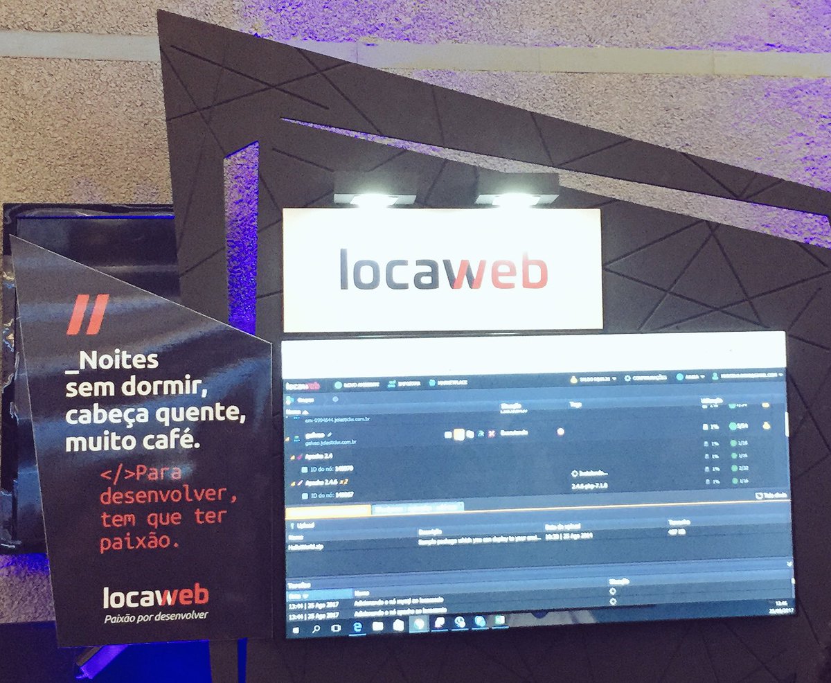 locaweb's tweet image. Logo mais às 16h30 aqui no #AndroidDevConference teremos um HandsOn ao vivo sobre o Jelastic. Venha tirar suas duvidas! 😎
