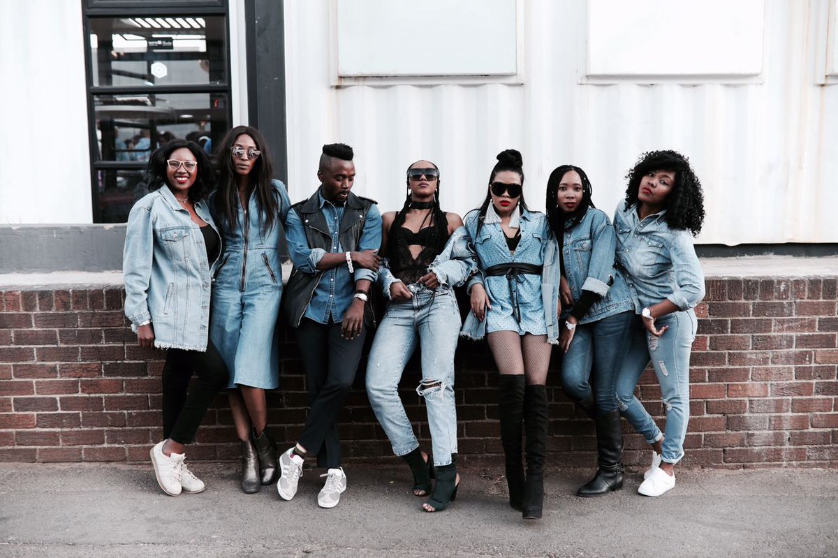 TumiMotang's tweet photo. @DNABrandSA squard doing the most ๐ฅ๐ฅ๐ฅ #DoingDenim https://t.co/oIraj6CQNb