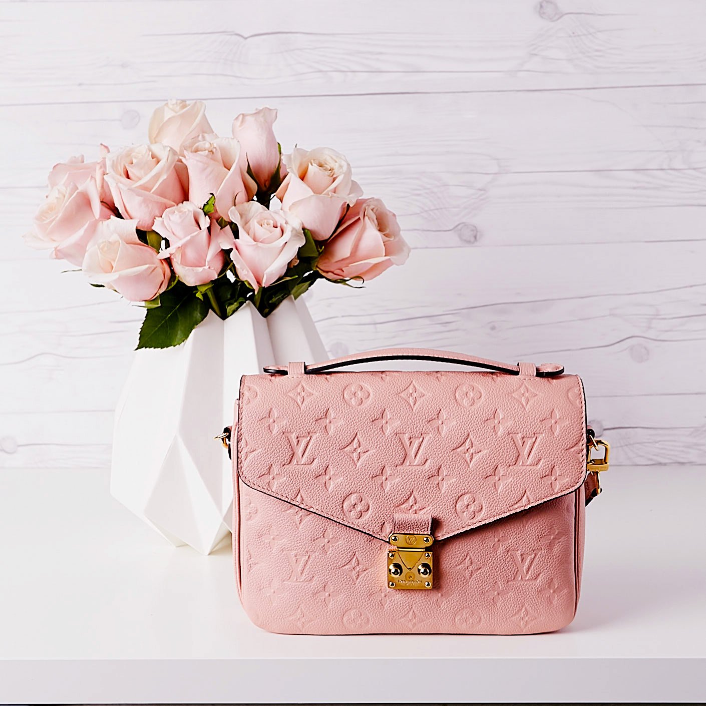 Louis Vuitton Pochette Metis Pink Poudre Bag-Louis Vuitton