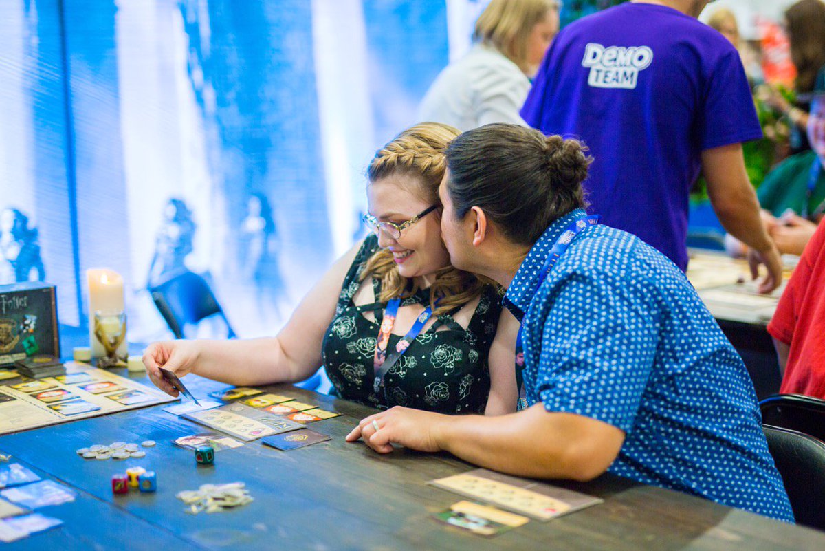 TheOpGames's tweet photo. We were happy to be a part of Kayla and Shawn's magical engagement shoot @Gen_Con. Such a lovely couple! https://t.co/O8Z8rApHcn