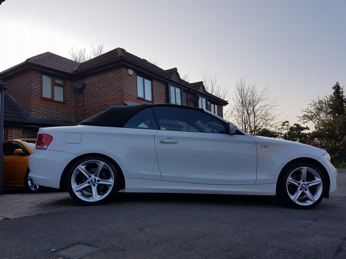 BuffDetailing's tweet image. Another happy customer beautiful #BMW #one #series in for our #enhanced #package and #soft top clean #Dartford #Service #Clean #ReadyForSale