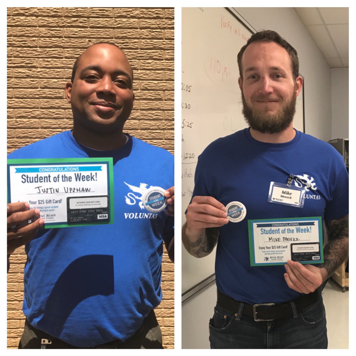 retailreadycc's tweet photo. Congrats to the #StudentsoftheWeek Justin &amp; Mike! Keep up the hard work! #HVACtech https://t.co/rLXx2RbDqY