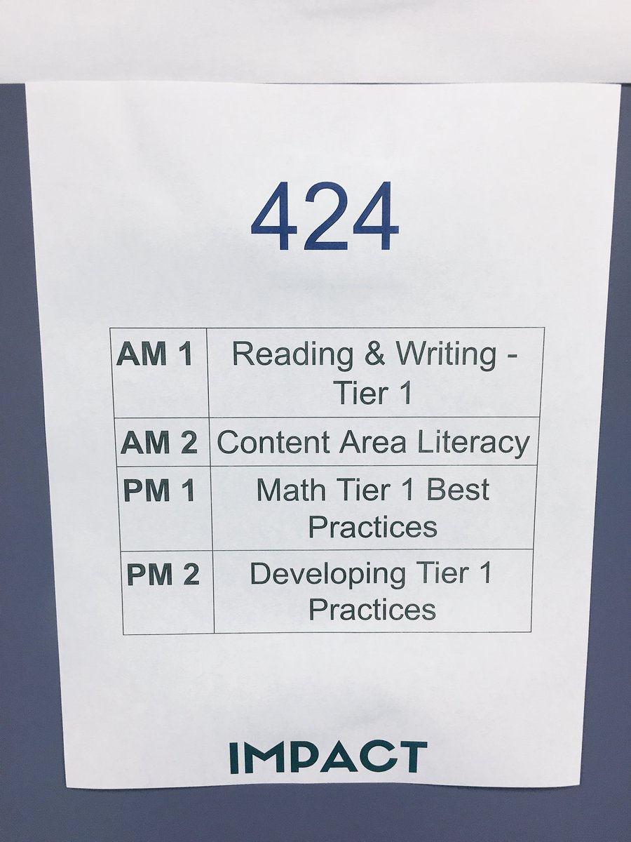 7 months of planning will lead to two days of solid execution that will lead to expanded opportunities for <a href="/NCSD/">Novi Community School District</a> S/T #IMPACT17 #Grateful