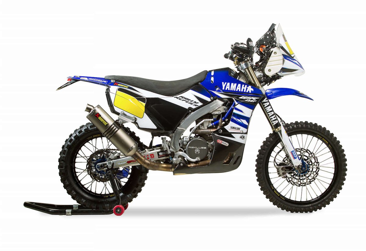 enduromagazin's tweet photo. Ya está disponible la Yamaha WR 450F Rally Réplica https://t.co/09jSd4Uqco @yamaharacingcom #yamaha #dakar https://t.co/APAnBSykNw