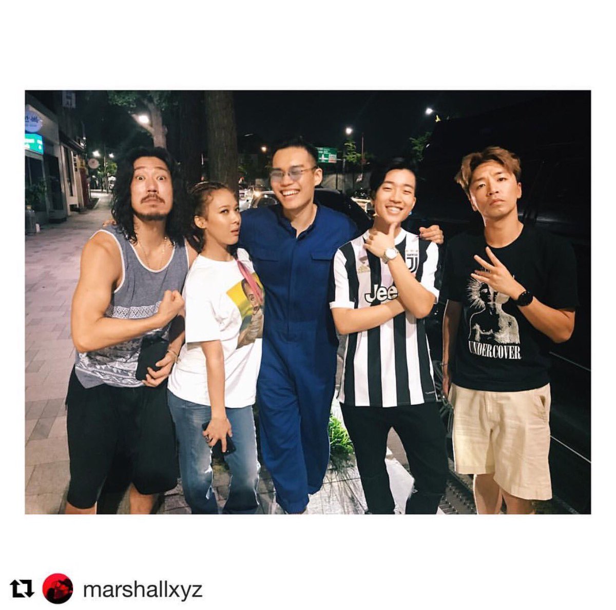 drunkentigerINT's tweet photo. Squad goals. ✌🏼 #FeelGhoodMusic 

📸: @marshallbang https://t.co/GxpGwYBShq