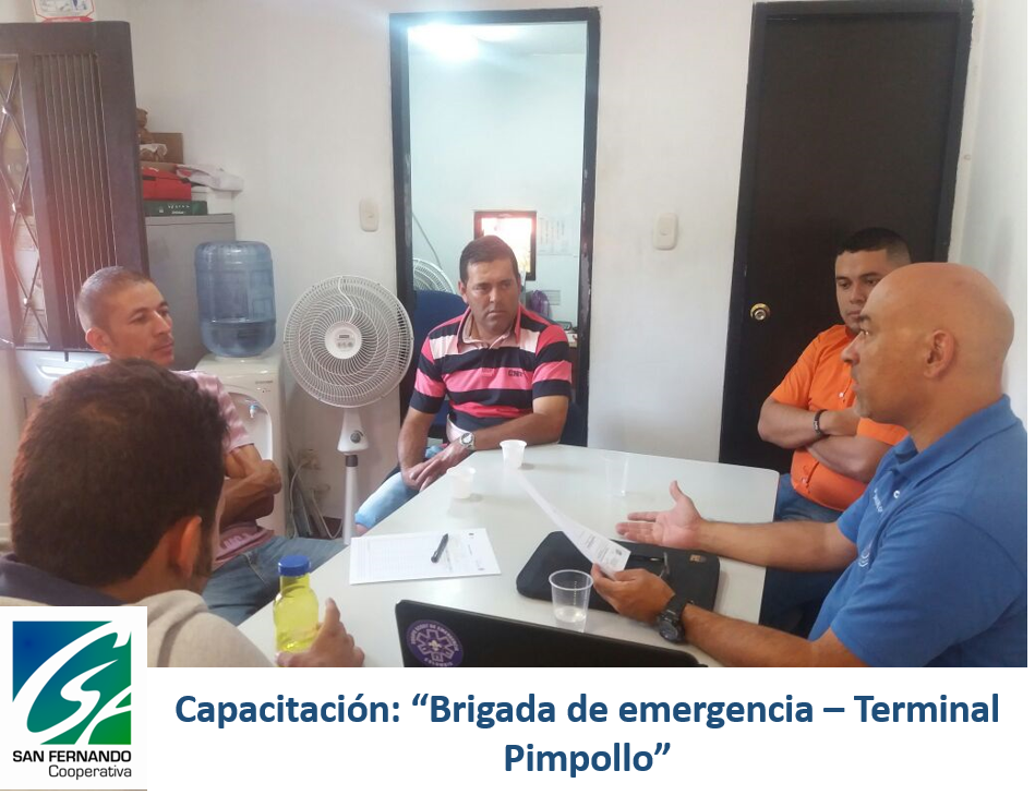 coop_fernando's tweet photo. Hoy se da capacitación en #TerminalPimpollo "Brigada de Emergencia" #ARLBolívar #PrestaciónDeServicio #Cooperación https://t.co/yfmUSmnuYZ