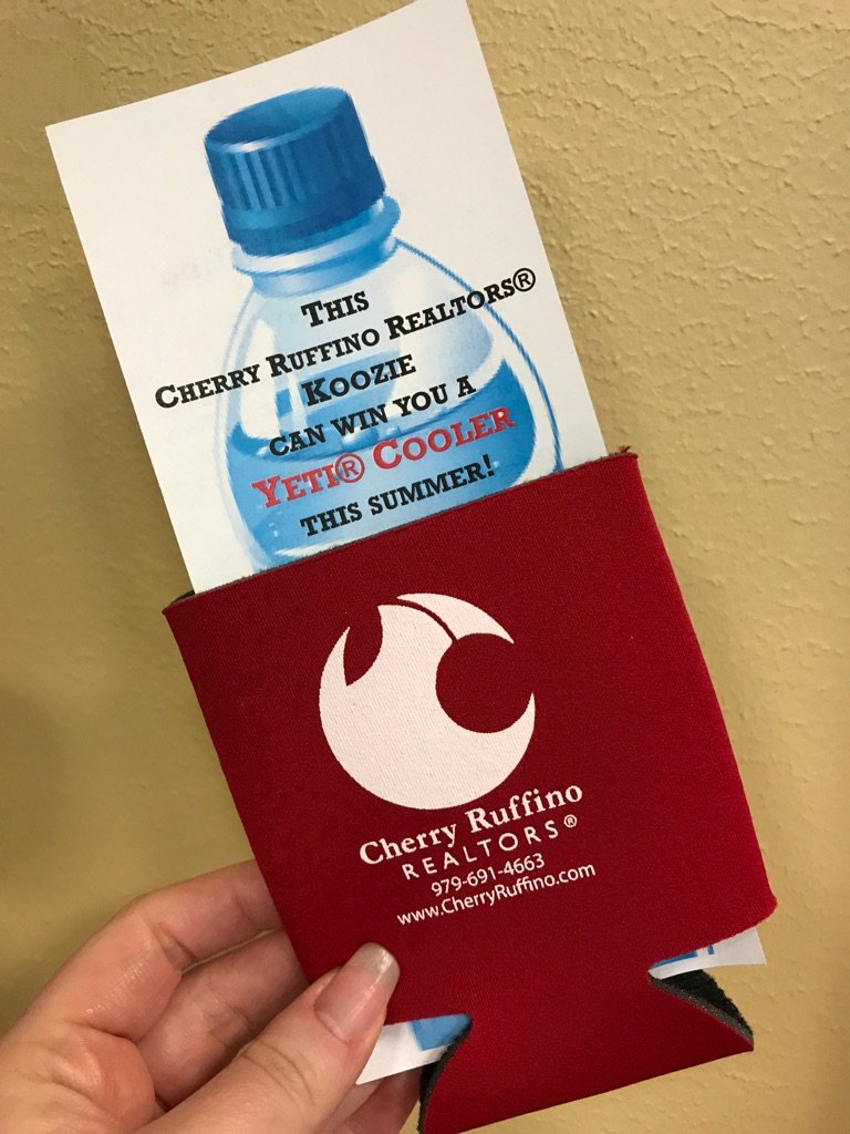 Our #ReadyForaYETI cooler contest ends 9/1! Share your CCR koozie pics, mention us+ #ReadyForaYETI to enter! Come by the office to get one!🍒