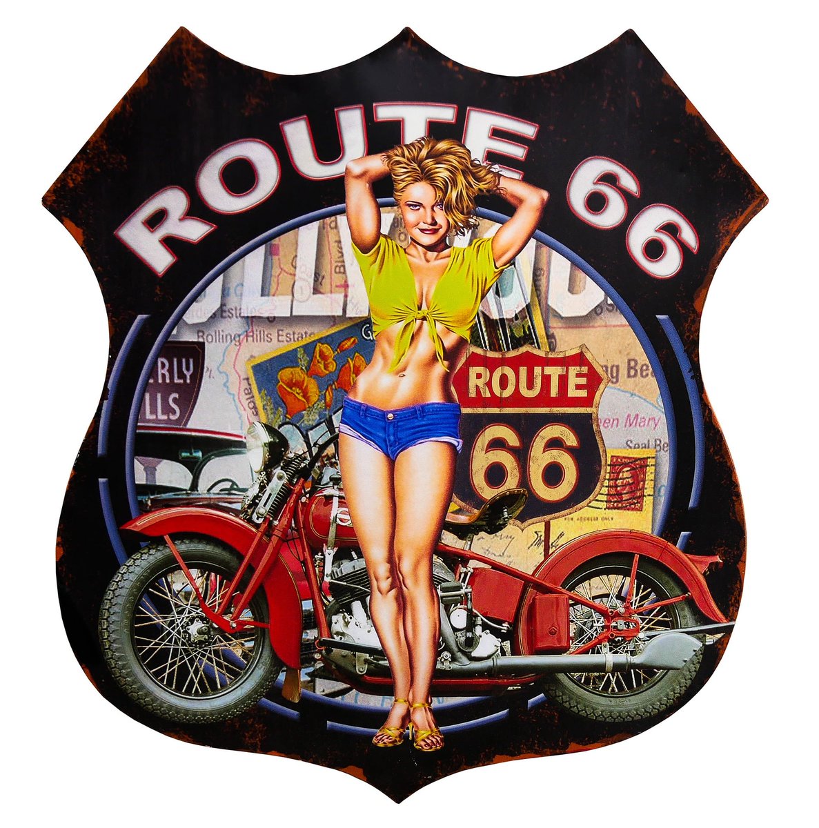 La Ruta 66 en Estados Unidos, una travesía sobre ruedas! Conoce mas de esta increíble ruta en nuestro blog: visasdeuna.com/travesiaruta66/
