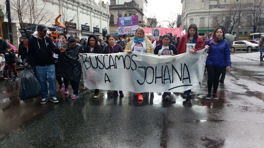 FPMilagroSala's tweet photo. #HOY Movilizamos exigiendo la inmediata aparición de Johana Ramallo https://t.co/mU34ypMbEf
