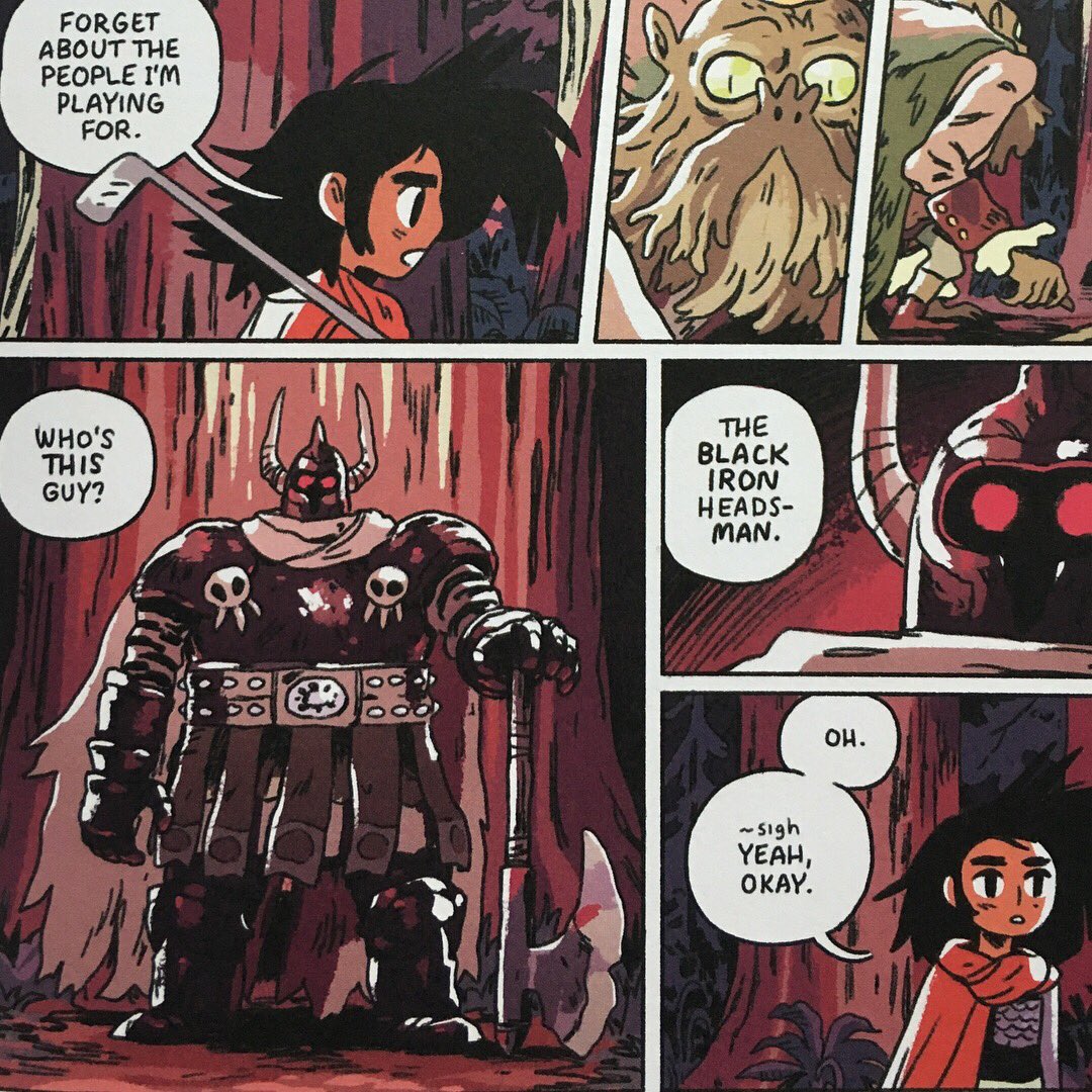 there's treasure stuffed all up in every panel of @sbosma's Fantasy Sports series, so best get your hands on vol.3 from @NobrowPress