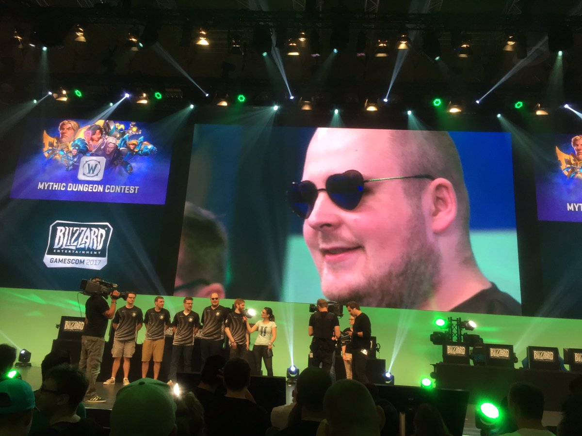 GG #mehrstylefürblizzard #siegespose #WoWesports #gamescom2017