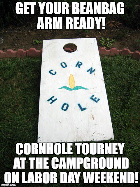 DavisLakesCamp's tweet photo. Are you ready for next weekend's cornhole tournament? https://t.co/vqRygSaNMz https://t.co/5qksnyimNF