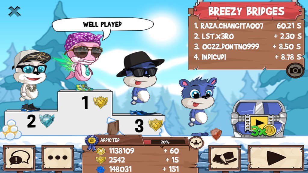 Changita007's tweet photo. Get on my level, son! #funrun2 #X3RO #DontNo999 #Indicudi https://t.co/3wW9HtTa9Z
