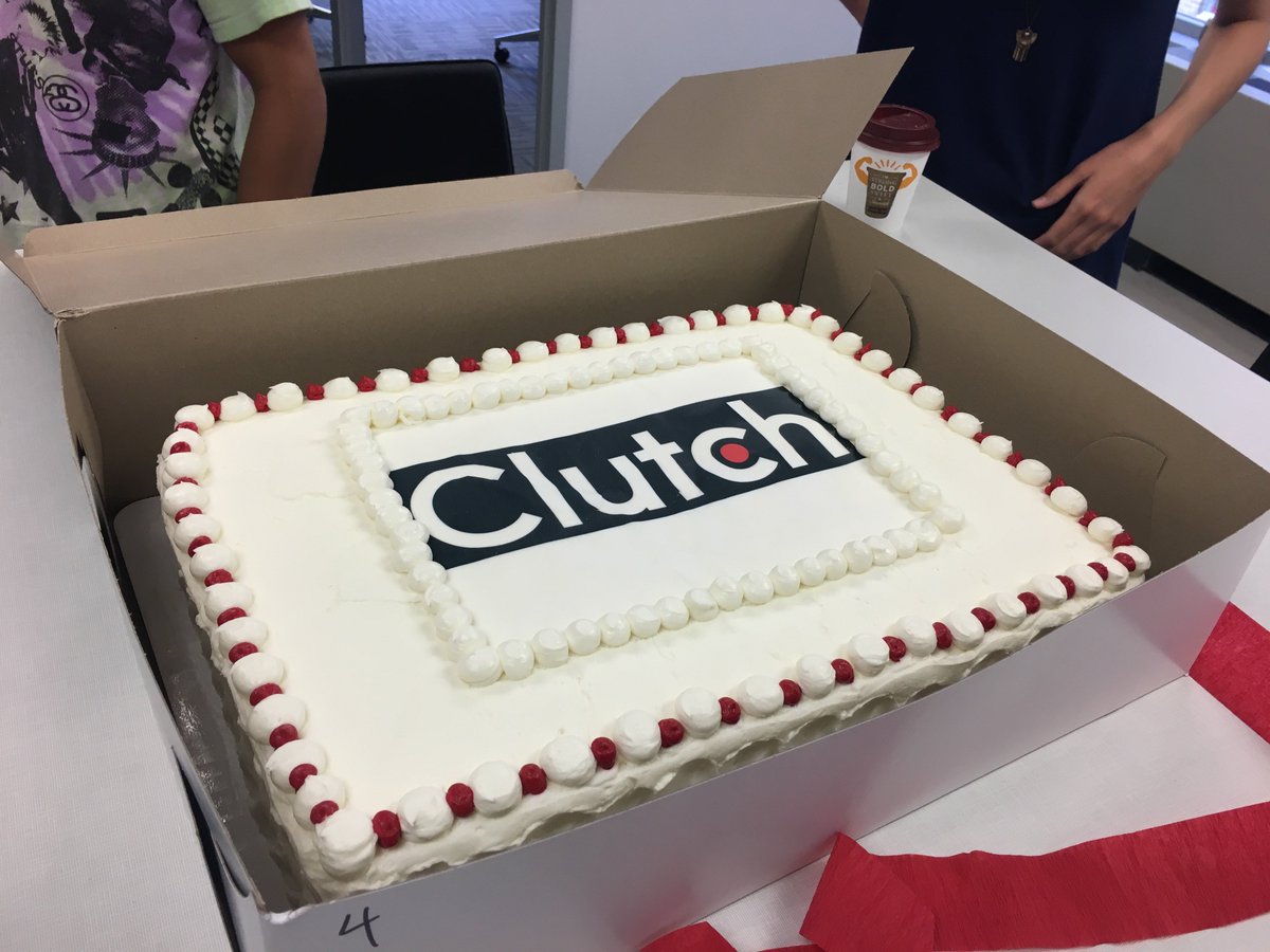 clutch_co's tweet photo. It's Clutch's birthday today! We're pretty proud of what we and our companies have accomplished in 4 years of ratings and reviews. https://t.co/2M5bXLGlCI