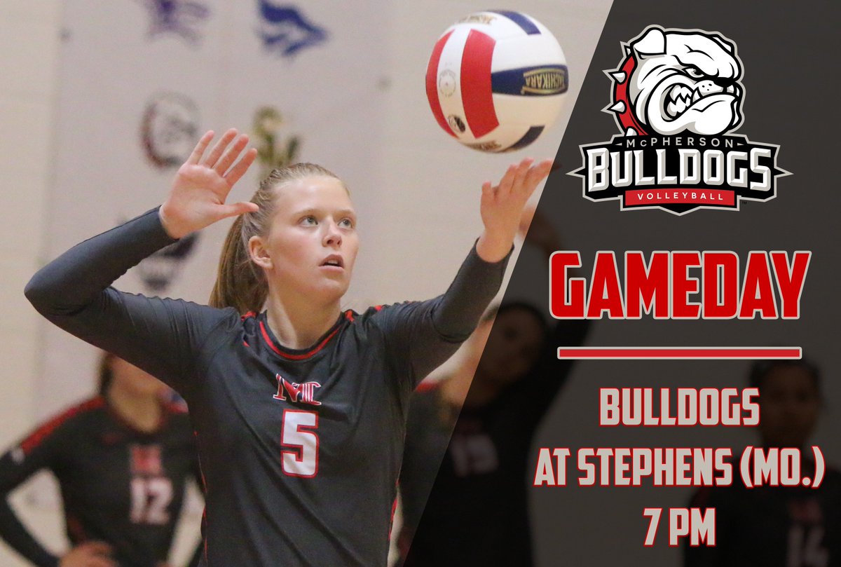 GAMEDAY: <a href="/MacCollegeVB/">McPherson Volleyball</a> opens its regular season at 7pm tonight at <a href="/StephensStars/">Stephens Stars Athletics</a>.
📹 –  goo.gl/gsPqaS 
📊 – goo.gl/jxNxxU