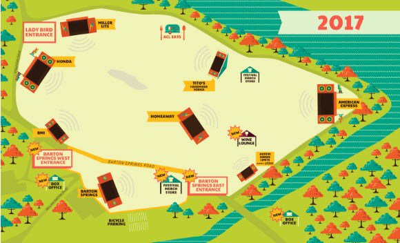 Loudplace's tweet photo. Austin City Limits (ACL) layout improvements https://t.co/9h6uK5wmtP https://t.co/aS4rS7Sqoc