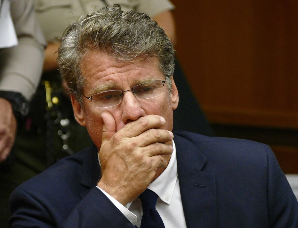 Robert Reagan, reacts as a verdict of guilty is read inTorrance Superior Court for the murder of girlfriend, Loredana Nesci of Redondo Beach