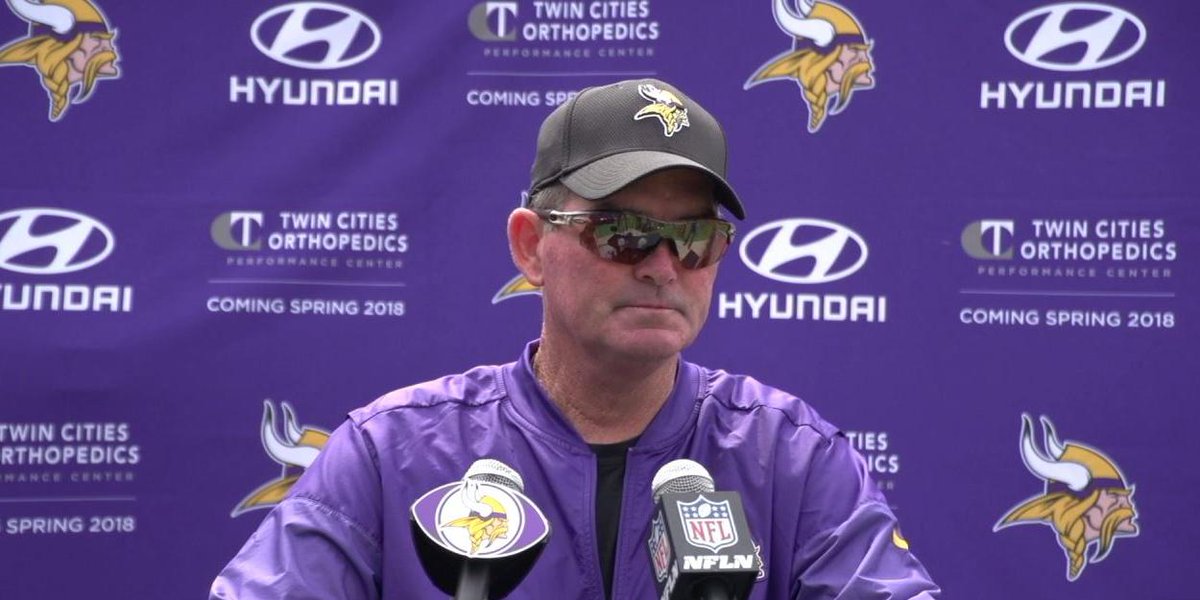 "He's looking good, catching the ball well." - Coach Zimmer on @LataviusM   📺: mnvkn.gs/JytXGy https://t.co/tKLdq4xaxR
