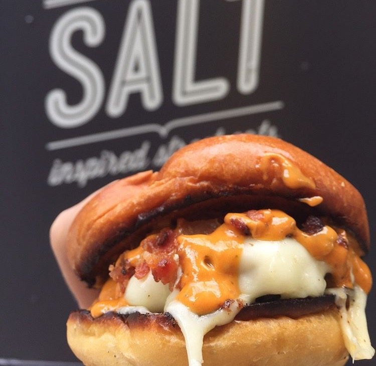 WestMonroe's tweet photo. We're at the @ButcherSalt in MPLS at 5th St & 2nd Ave passing out free lunch! Say hi & learn about the #WMPUncommonBlend #WestMonroeOnTheGo https://t.co/9WRhiLfJ8r
