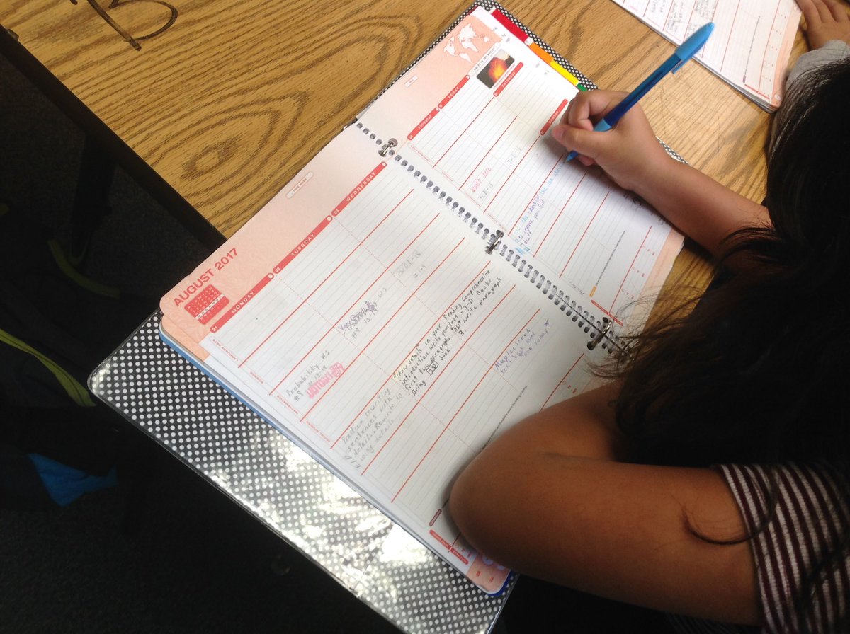 Accountability, responsibility, organization.  Student Planners at JMS <a href="/FBalanon/">Frank Balanon</a>