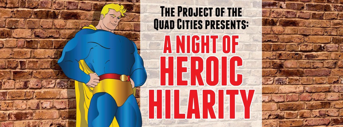 Join us for a night of uncensored comedy for a great cause TONIGHT for A Night of Heroic Hilarity!