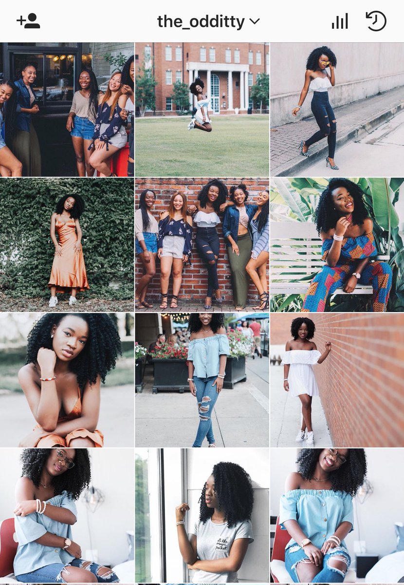 the_odditty's tweet photo. I promised myself I wouldn't try to be anyone but myself with blogging and my Instagram... what do y'all think? #FeedUpdate @BlacksWhoBlog https://t.co/5nOdL5cCy4