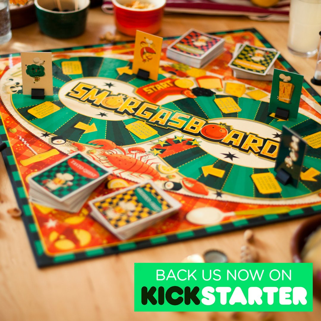 Hi Michael, our #Irish born game for #foodies is live on <a href="/kickstarter/">Kickstarter</a>, can you help us spread the word? bit.ly/smorgBG #USfoodies