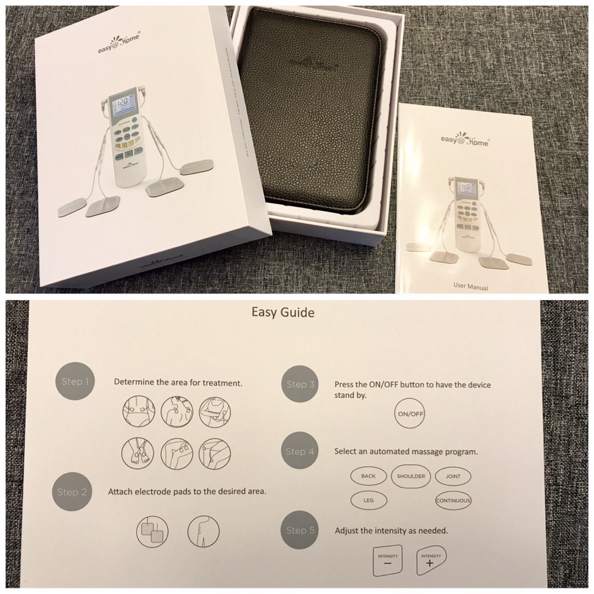 sweetsurprisesb's tweet photo. Trying out Easy@Home Tens unit EHE012PRO for my #fibromyalgia that I got on #Amazon #easyathome #gotitfreeforreview https://t.co/6OarXUno9o https://t.co/B8VtJpdFws