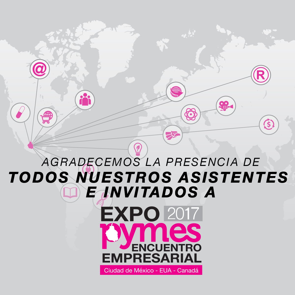 CDMXExpo's tweet photo. Agradecemos la participación de Marc Segura de 
@playbusinessmx, @AnabelGulias de @Pontevedrate en #ExpoPymes2017. 
¡Gracias! https://t.co/4sqTM8zN2n