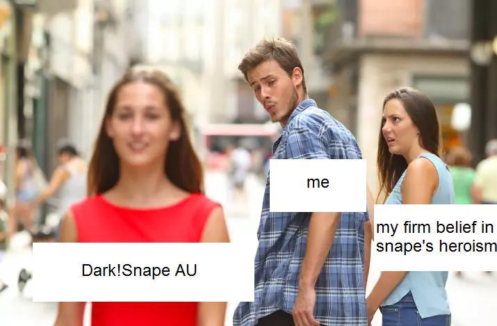 raquela09's tweet photo. Finally a jealous girlfriend meme made for me #prosnape https://t.co/9bwDfByThO
