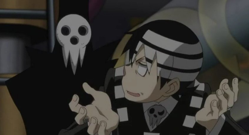 shouleater's tweet photo. To Netflix's Death Note:
You disgust me. I am a Grim Reaper. I refuse to grant anyone the freedom to kill! 
#SoulEater #anime #KidDeath https://t.co/jDCTfU97HK