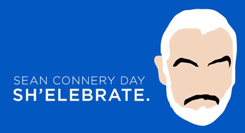 Happy 87th birthday to Sir Sean Connery! 