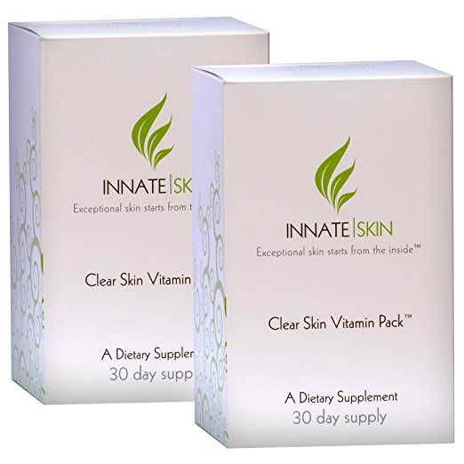 InnateSkin's tweet photo. Acne is a symptom of a deeper problem with your body. Our Clear Skin Vitamin Pack is designed to tackle these problems. #innateskin #acne https://t.co/In2qphUf5R