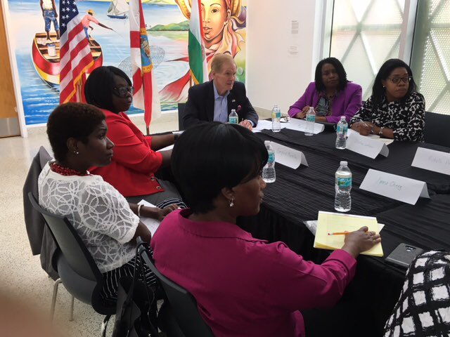 FANMOrg's tweet photo. Thank you @SenBillNelson for meeting with us today to support extending TPS for Haitians. #SaveTPS https://t.co/Yd2sE7oOw4