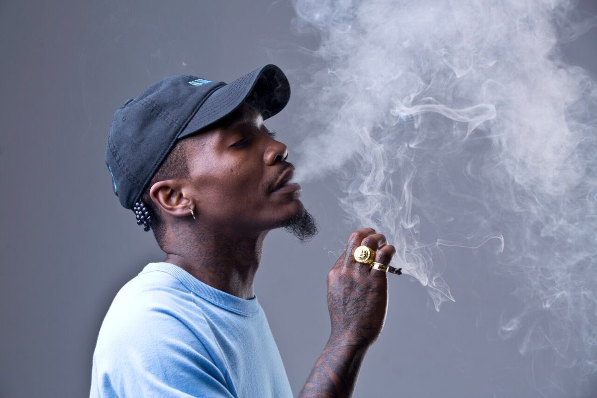 Dizzy Wright Smoking Weed