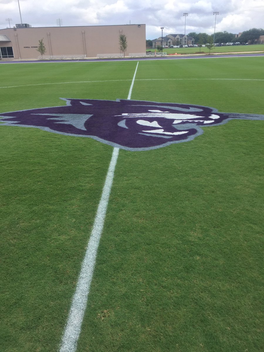 Thanks to Jeremy Helms and the rest of Facilities for making our field the best. Less than 5 hours until kickoff! #GoWildcats